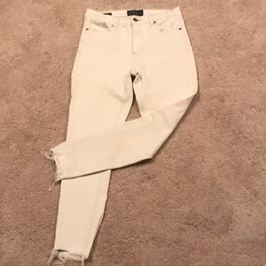 Lucky Brand Bridgette Skinny White jeans